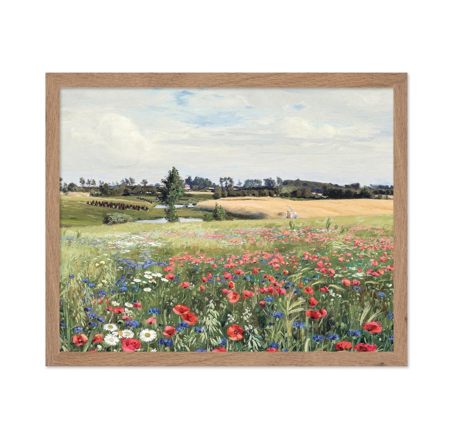 Field with Poppies and Daisies