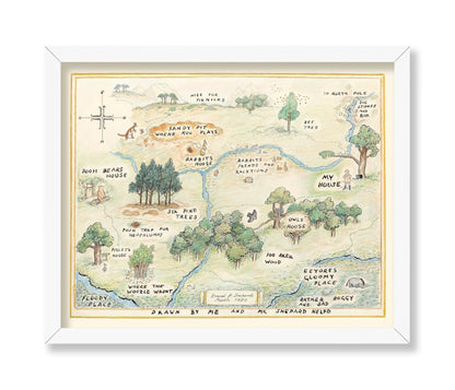 Winnie the Pooh Hundred Acre Wood Sign