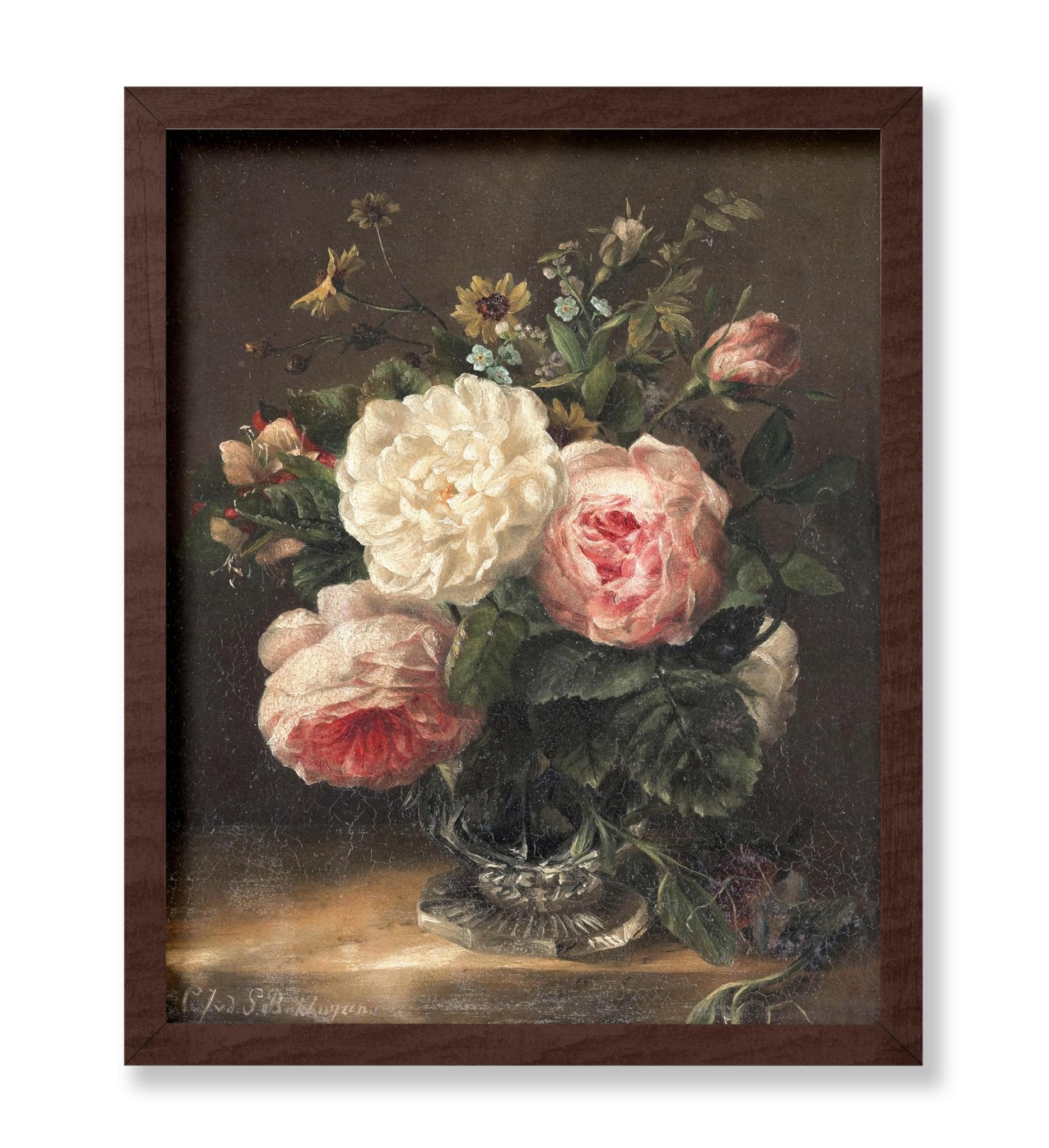 Still-Life with Flowers in a Crystal Vase