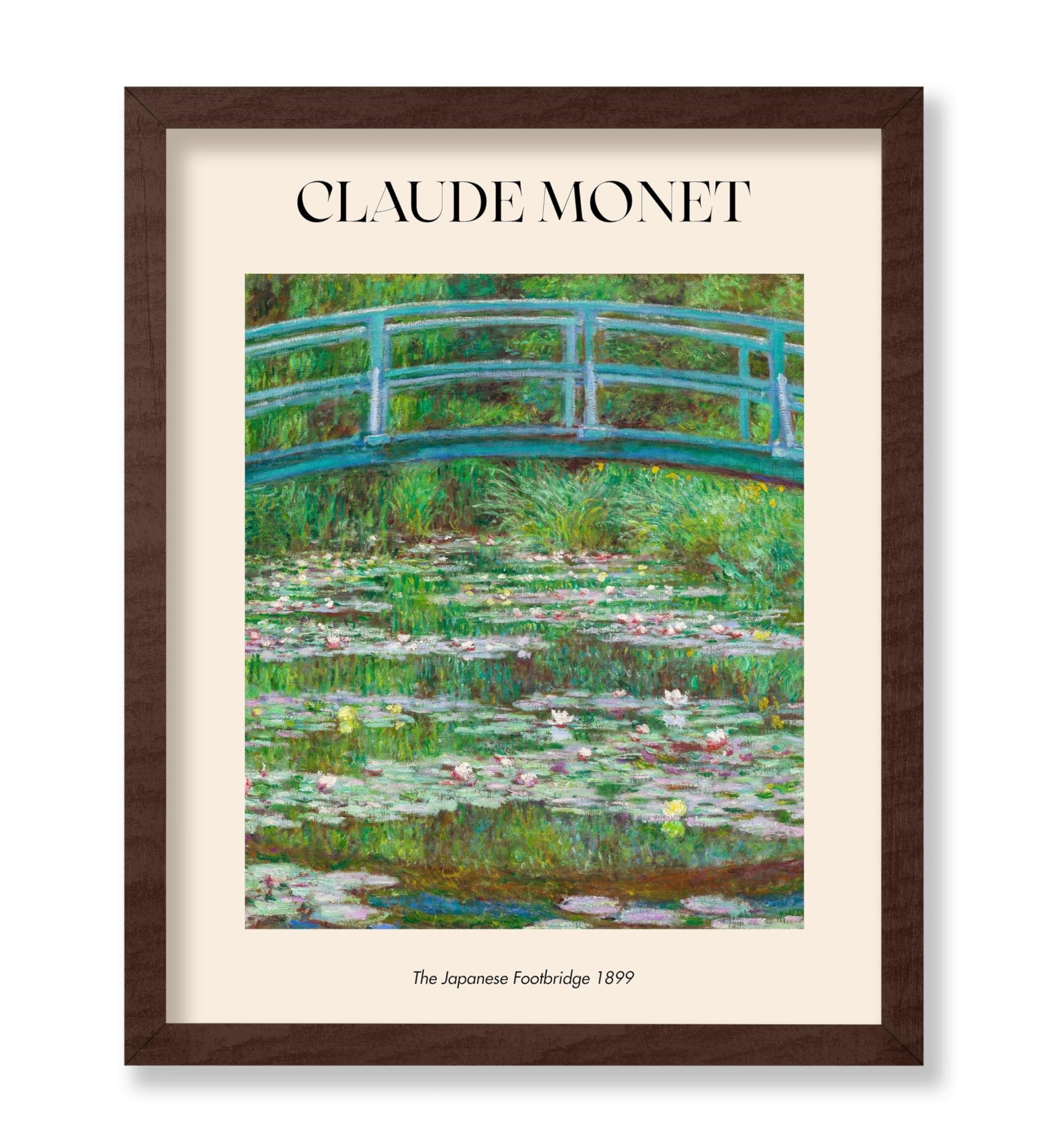 Claude Monet - The Japanese Footbridge