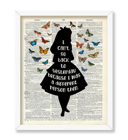 Alice In Wonderland I Can't Go Back To Yesterday No1