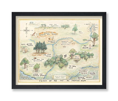 Winnie the Pooh Hundred Acre Wood Sign