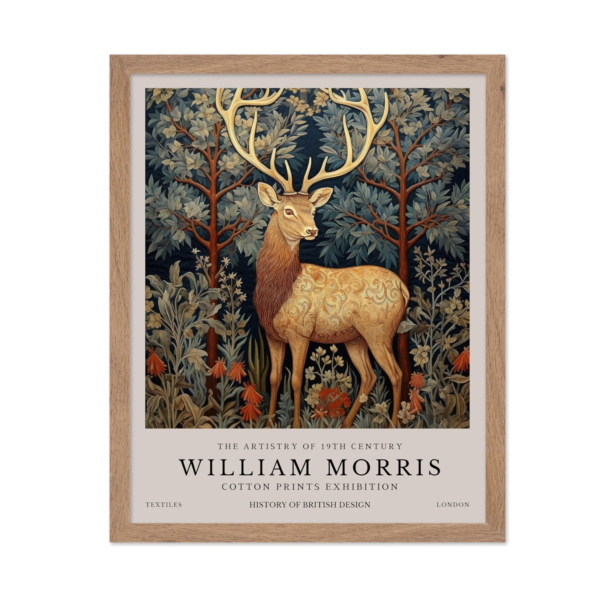 William Morris - Reindeer No3