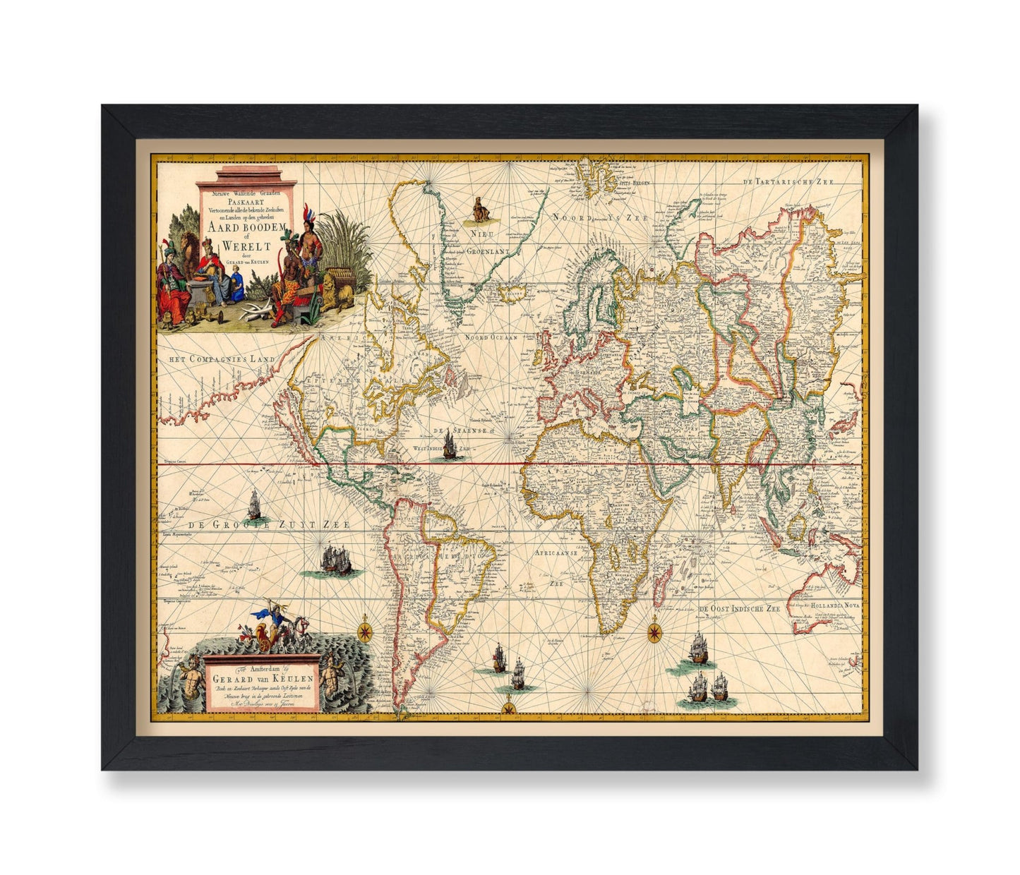 Gerard Van Keulen - Map of the World