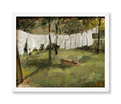 Johann Sperl - Washing Line