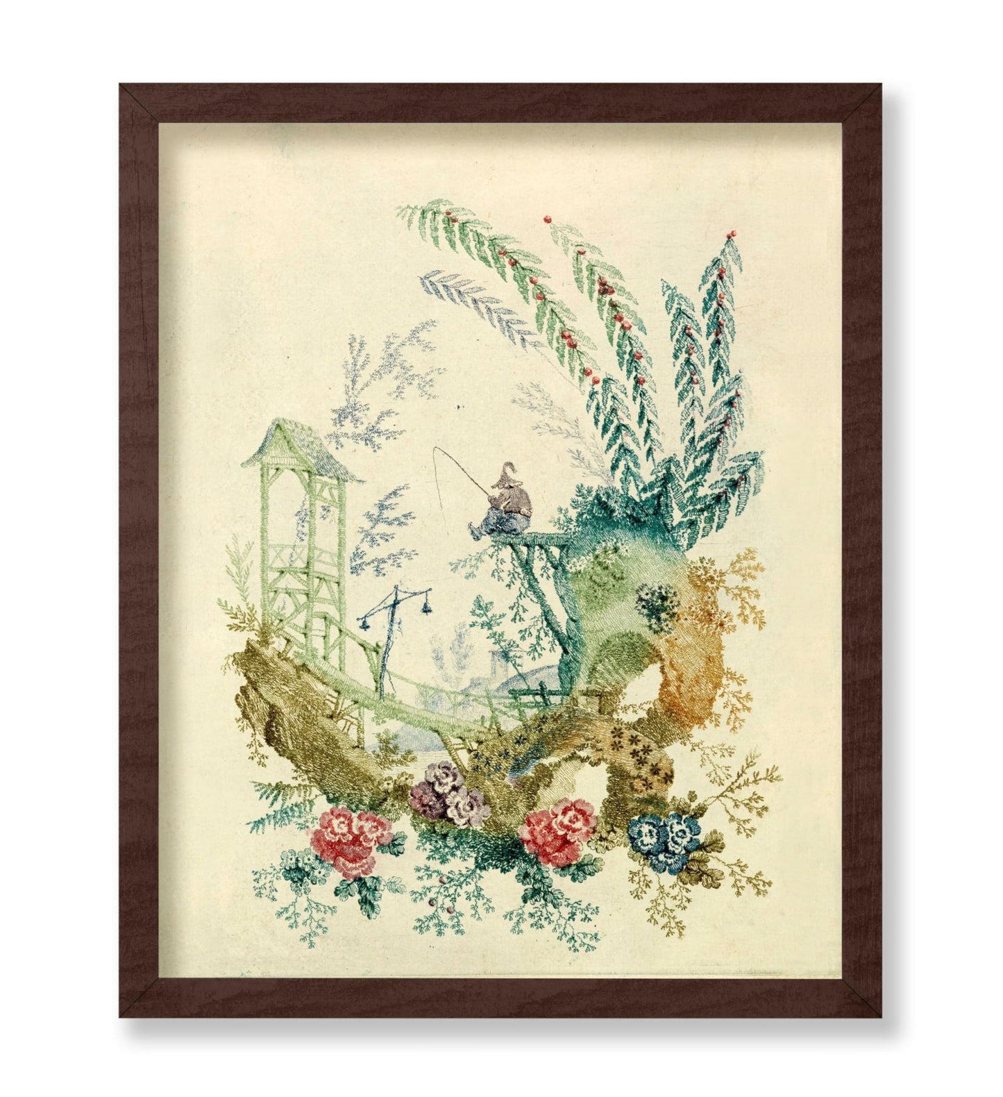 Fisherman Chinoiserie