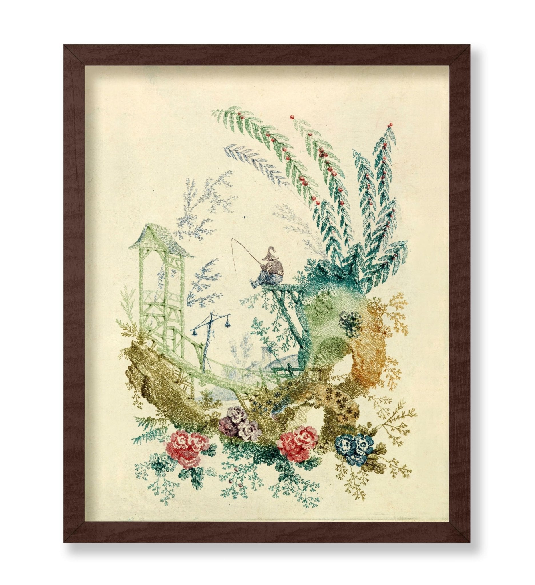 Fisherman Chinoiserie