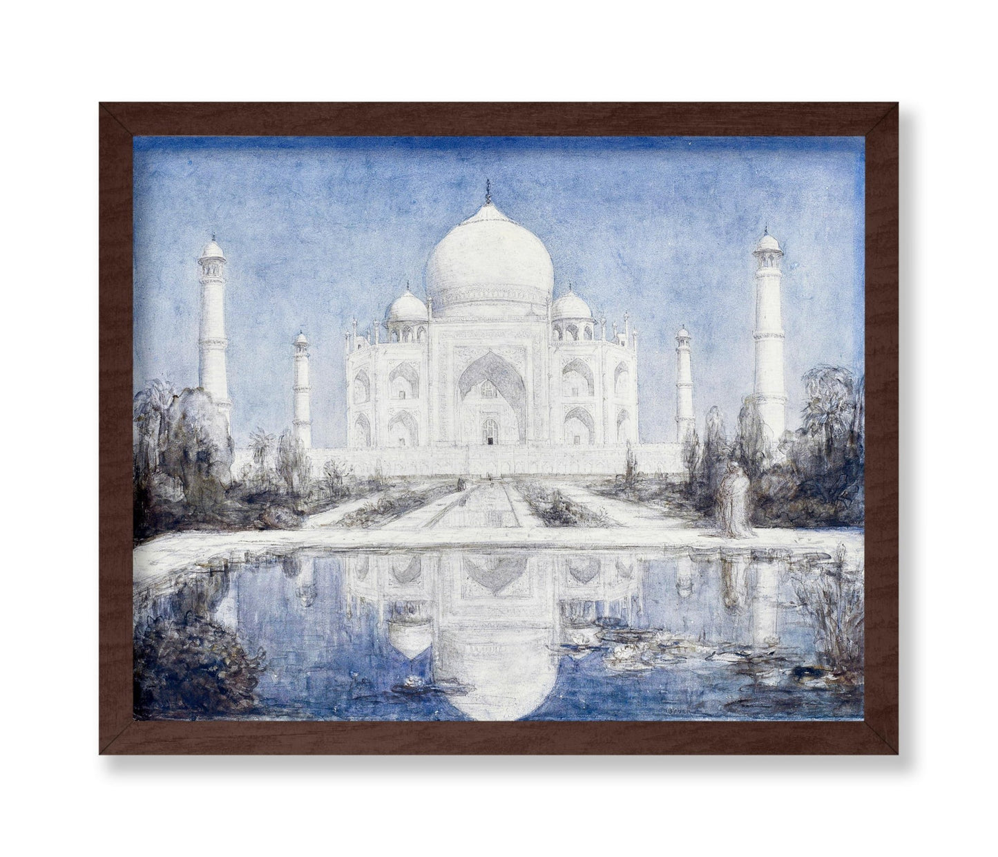 Taj Mahal in Moonlight