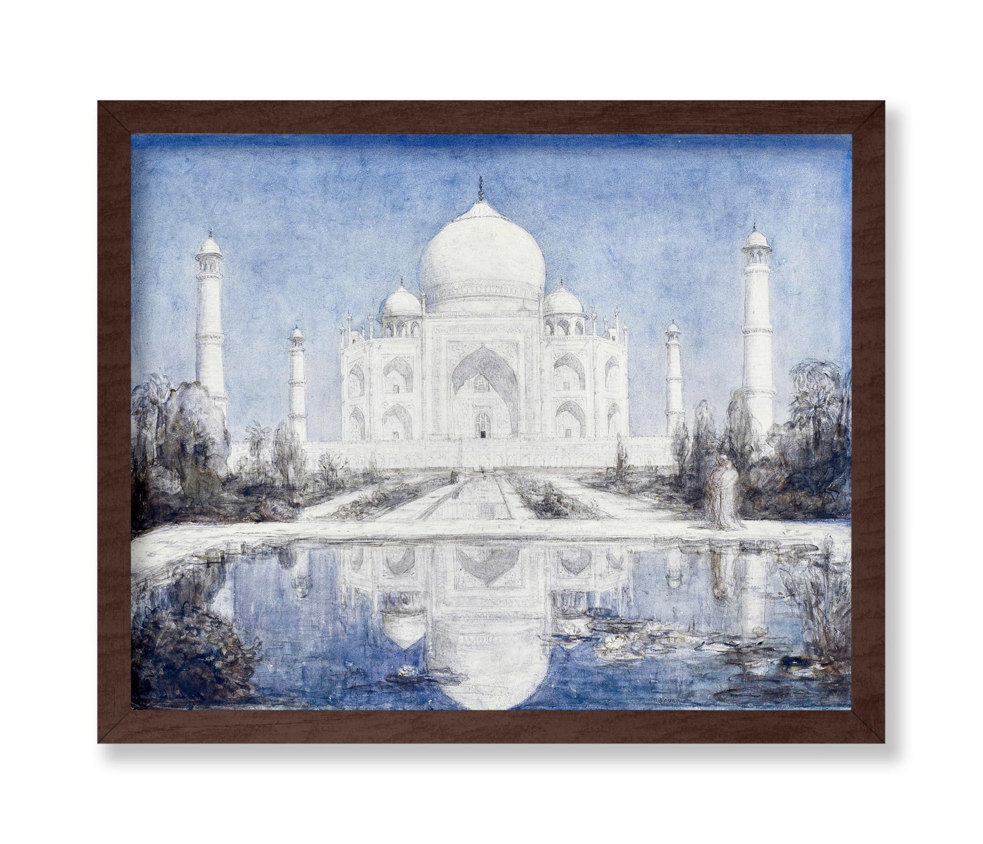 Taj Mahal in Moonlight