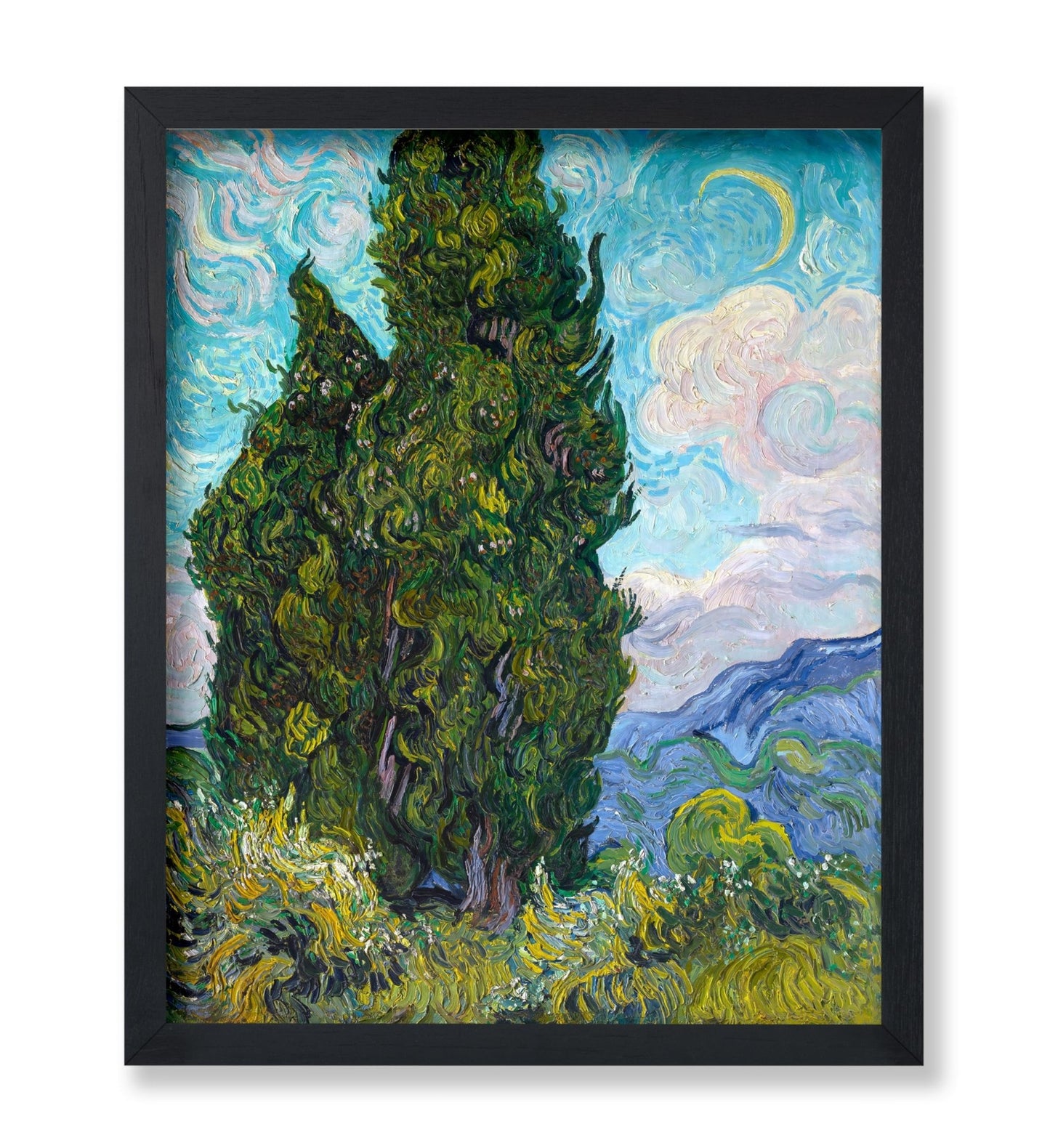 Van Gogh - Cypresses
