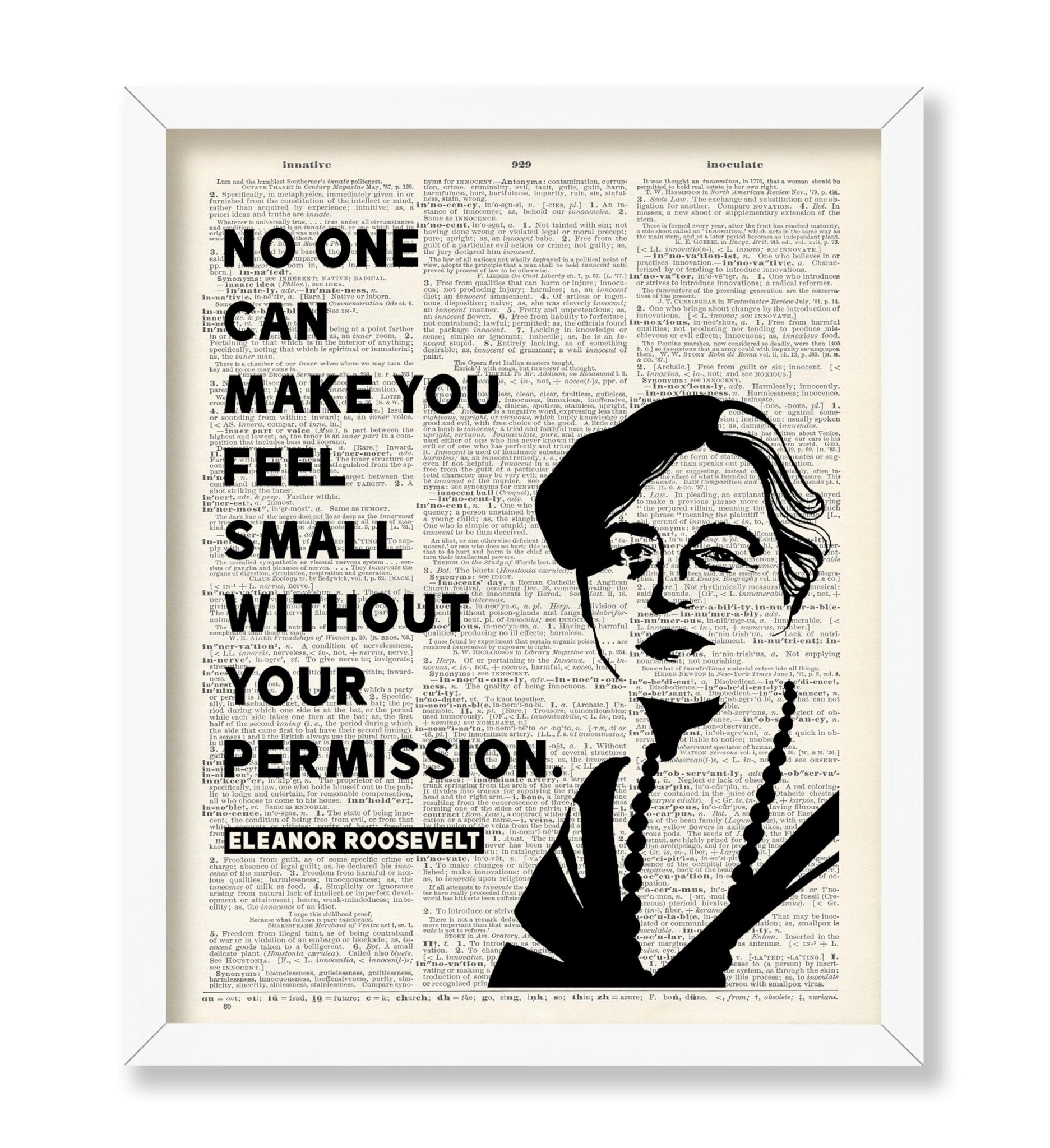 No One Can Make You Feel Small