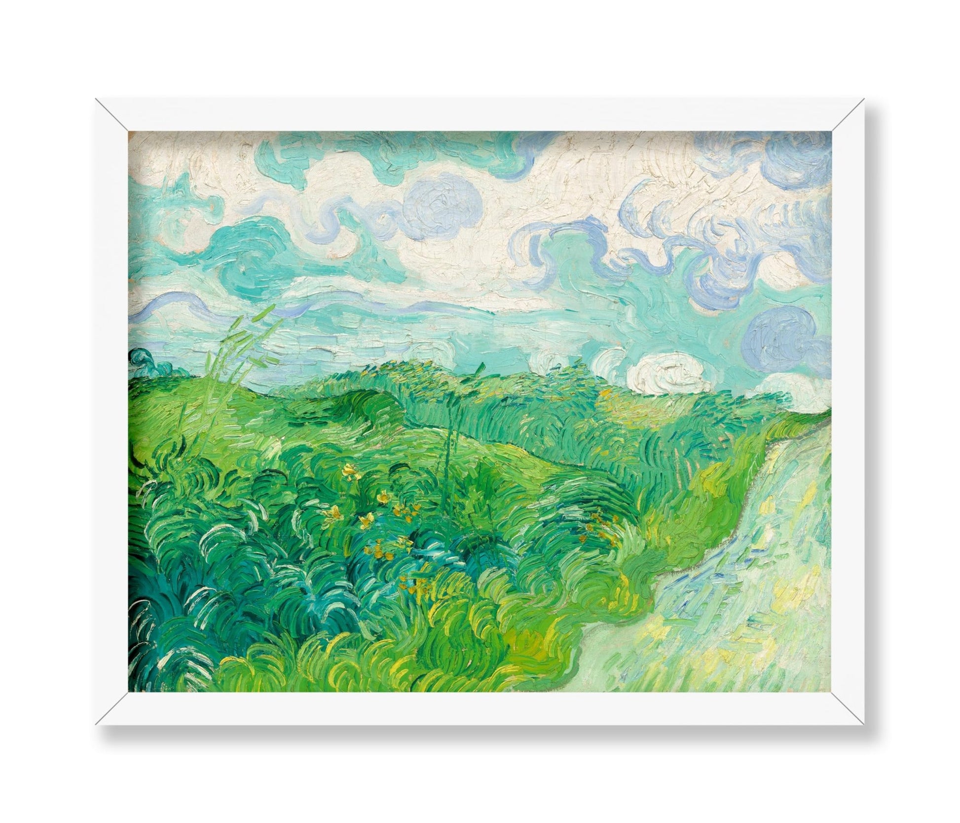Van Gogh - Green Wheat Fields Auvers No2