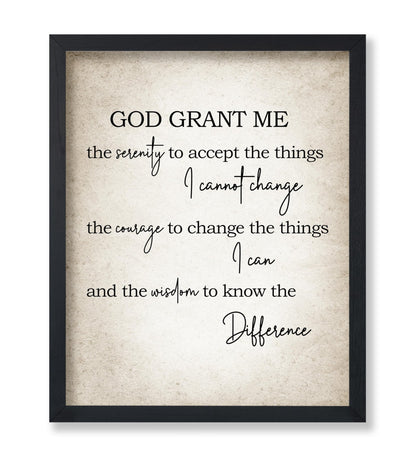 God Grant Me Sign