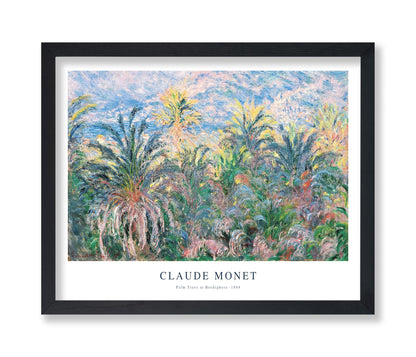 Claude Monet - Palm Trees at Bordighera