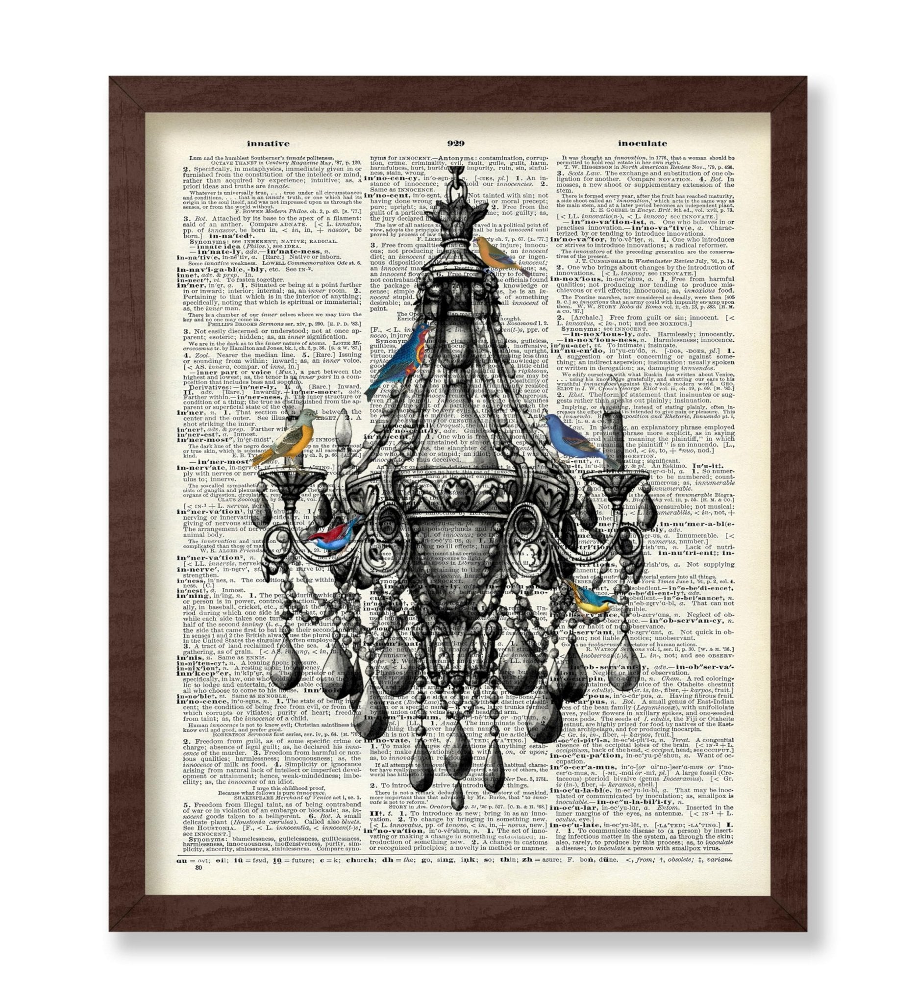 Hummingbirds on Chandelier