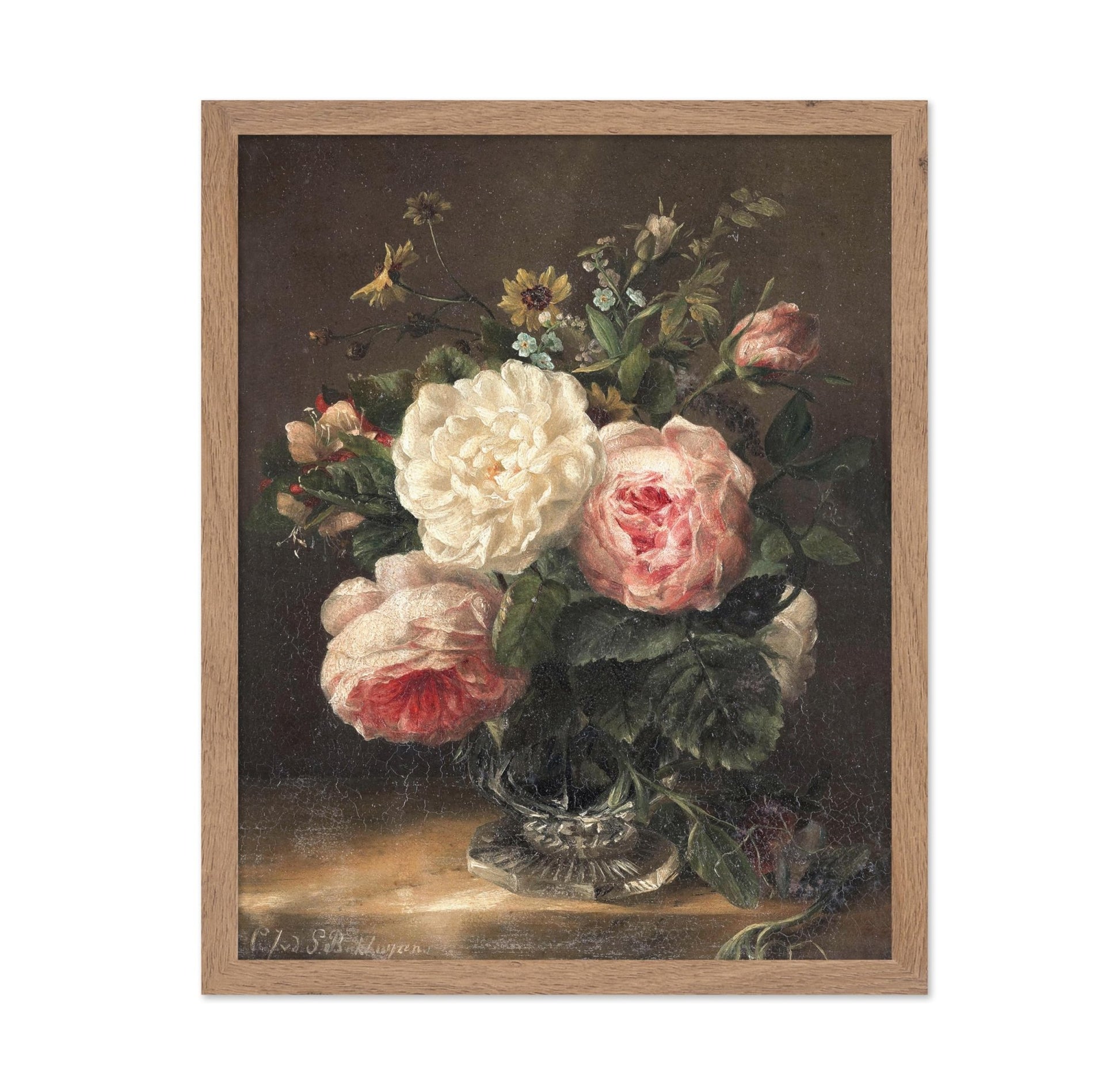 Still-Life with Flowers in a Crystal Vase
