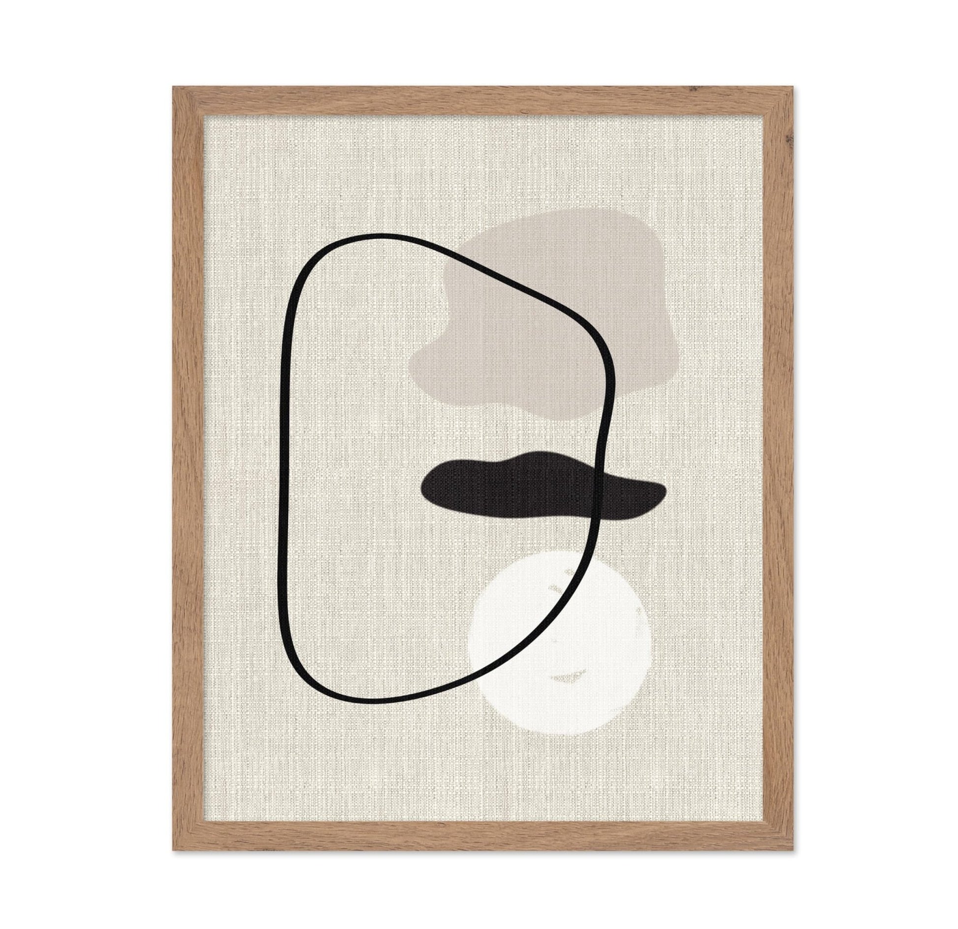 Shapes on Linen