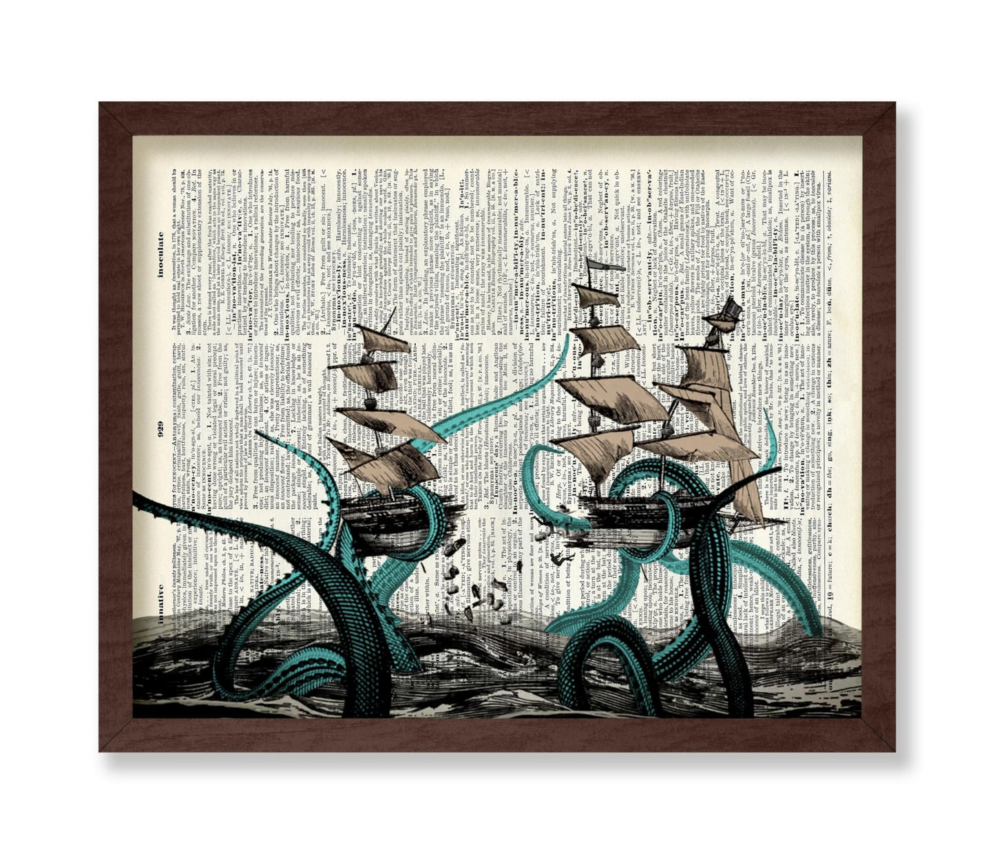 Octopus Breaking Ship No1