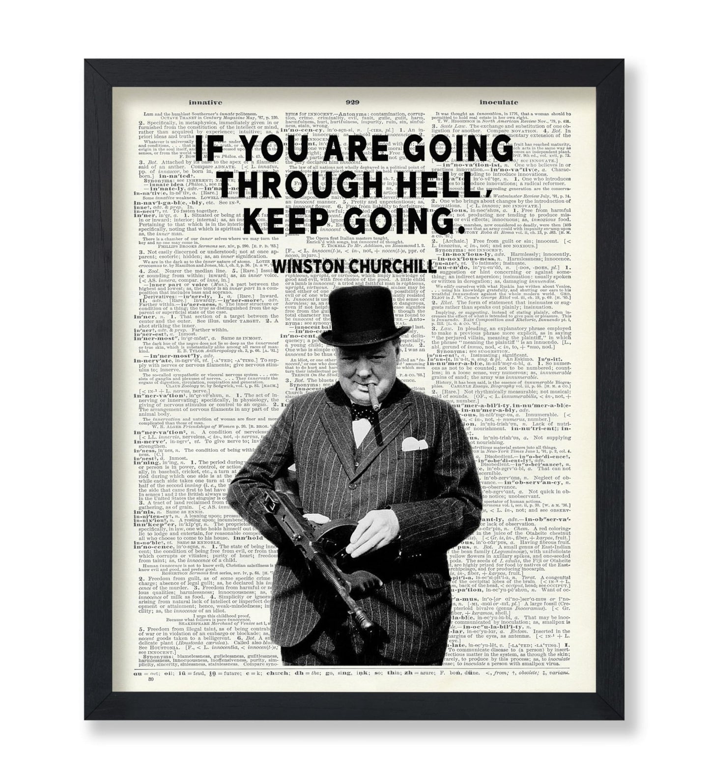Winston Churchill - Keep Going