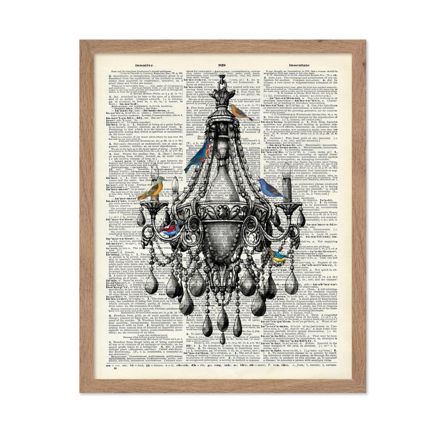 Hummingbirds on Chandelier