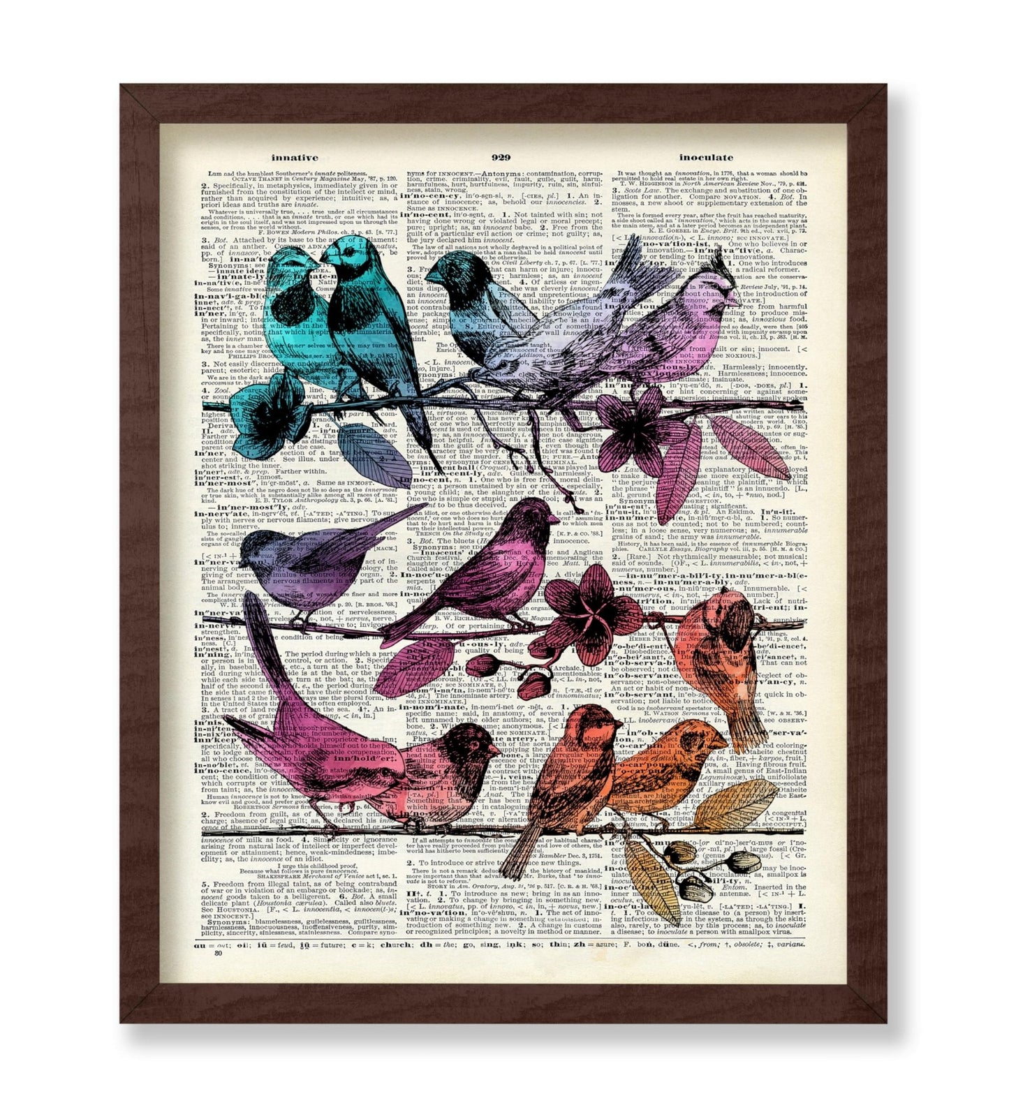 Hummingbirds on Branches