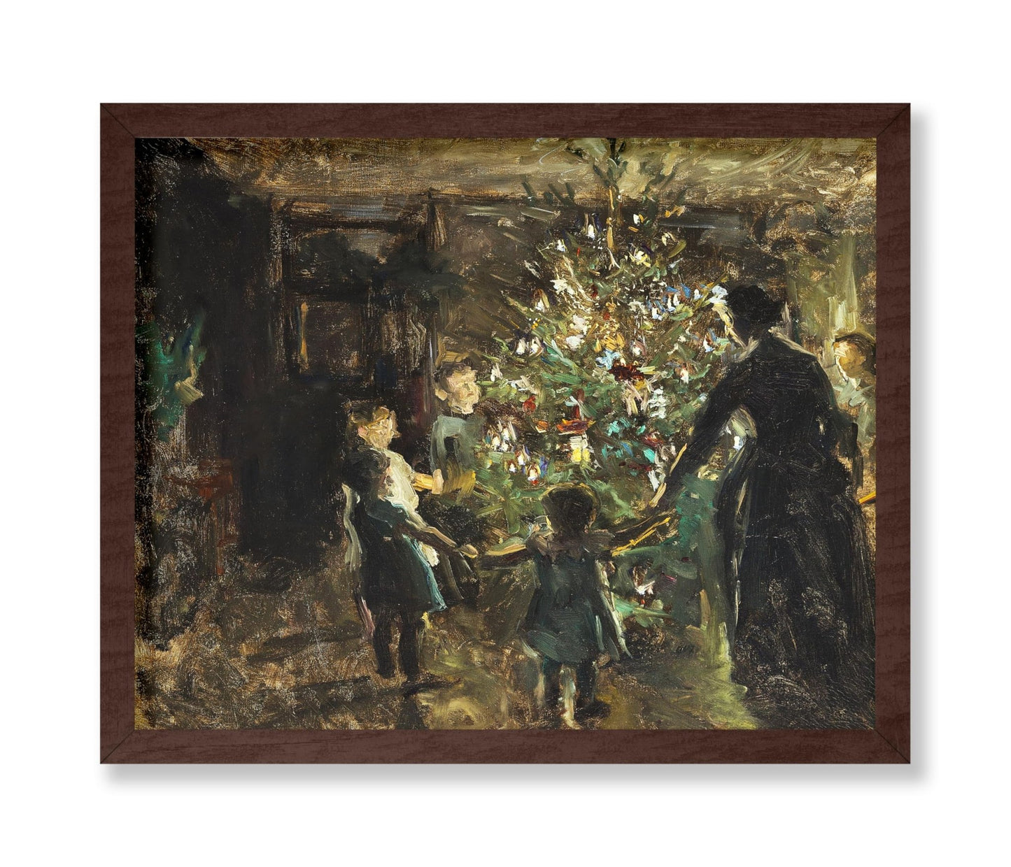 Christmas Tree Painting