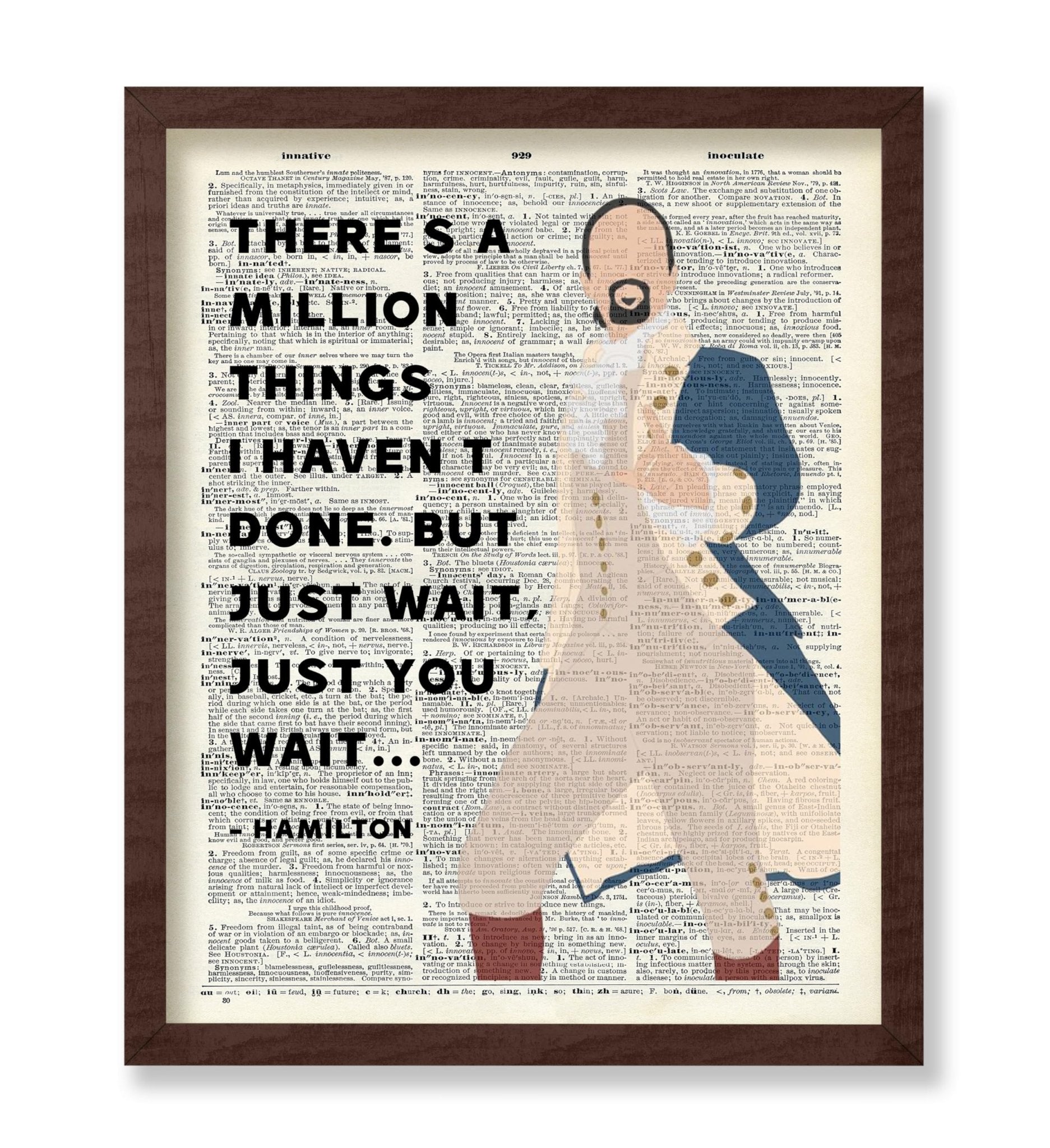 Million Things I Haven't Done