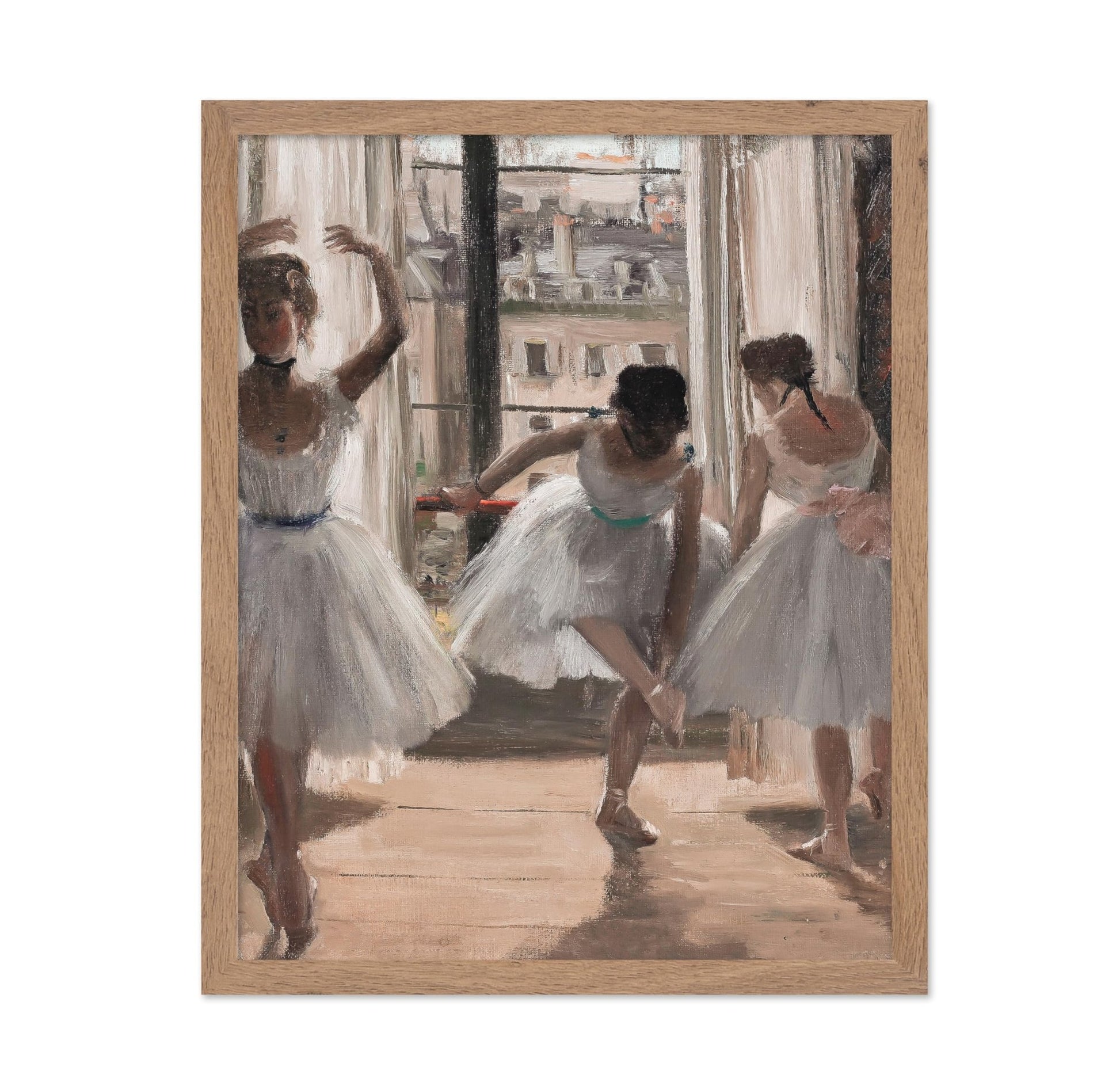 Edgar Degas - Three Dancers In An Exercise Hall