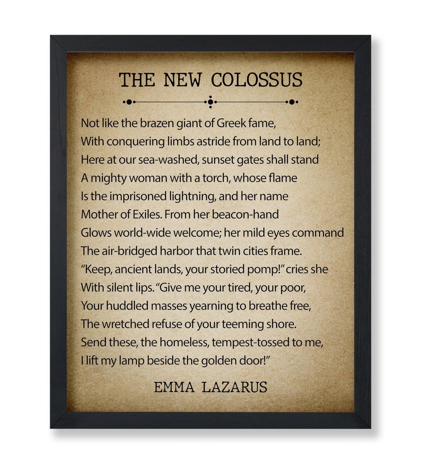 The New Colossus
