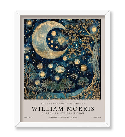William Morris - Moon & Stars No4