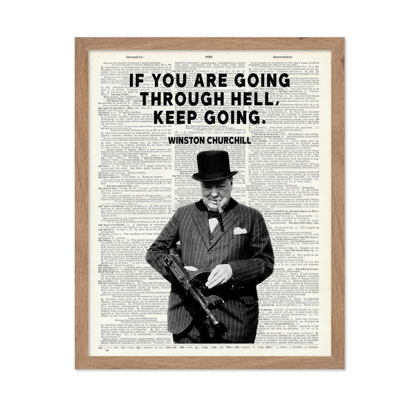 Winston Churchill - Keep Going
