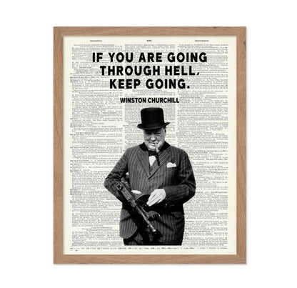 Winston Churchill - Keep Going