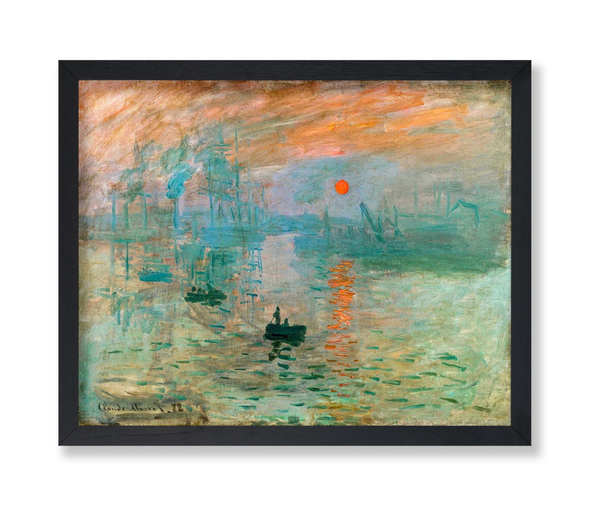Claude Monet - Impression Sunrise No2