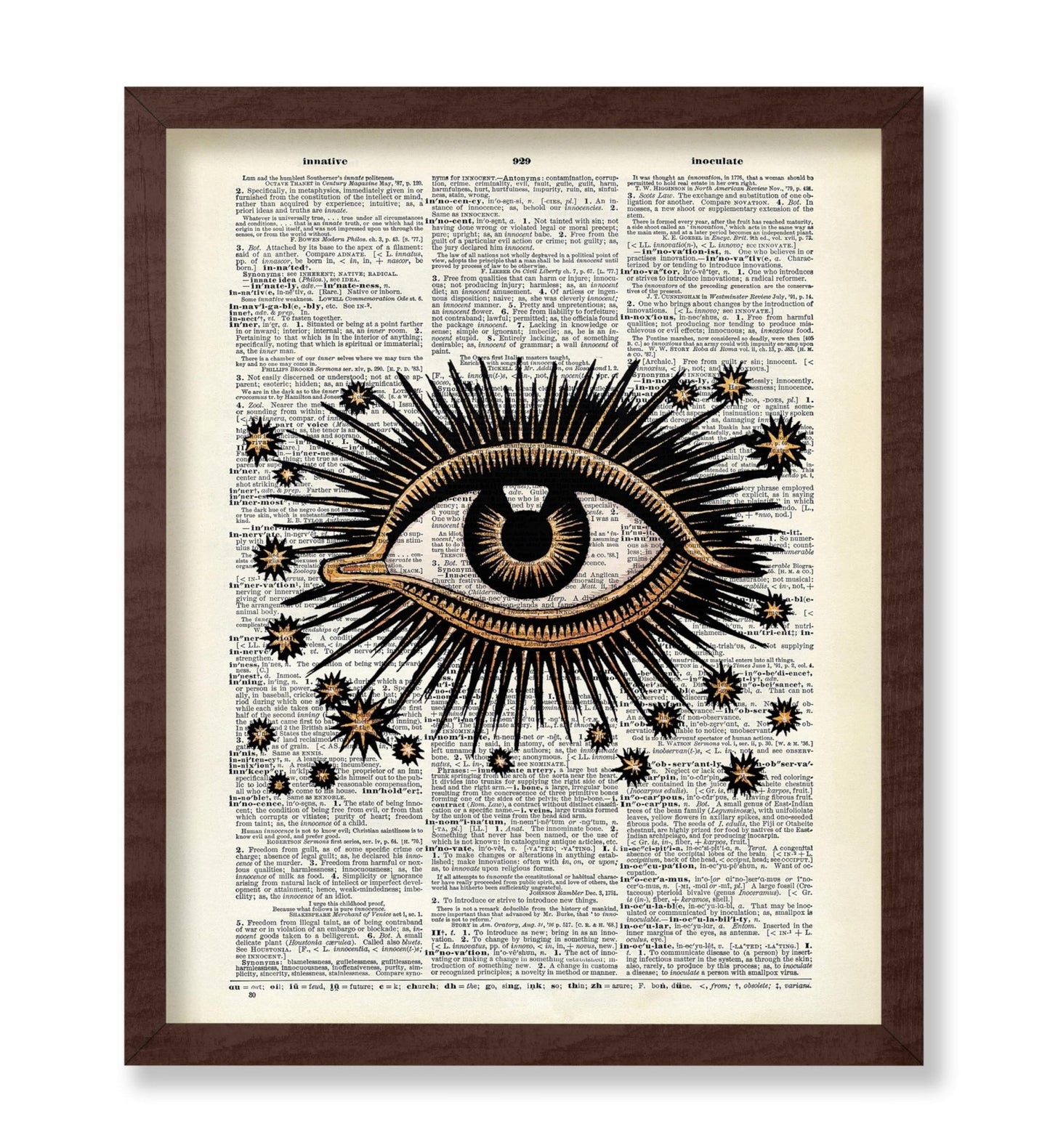 Mystic Eye and Stars No2
