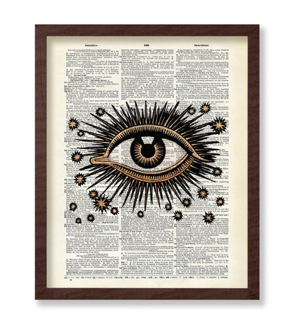 Mystic Eye and Stars No2