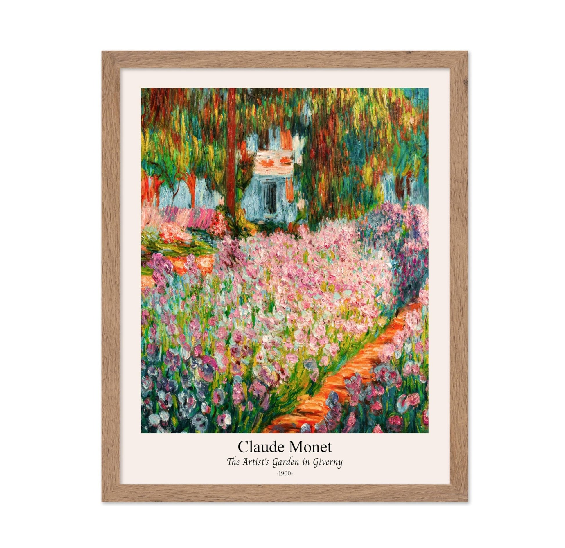 Claude Monet - The Artist's Garden at Giverny No2