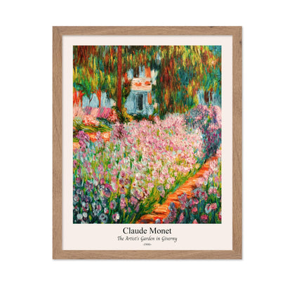 Claude Monet - The Artist's Garden at Giverny No2