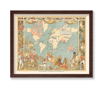 Imperial Federation Map of the World