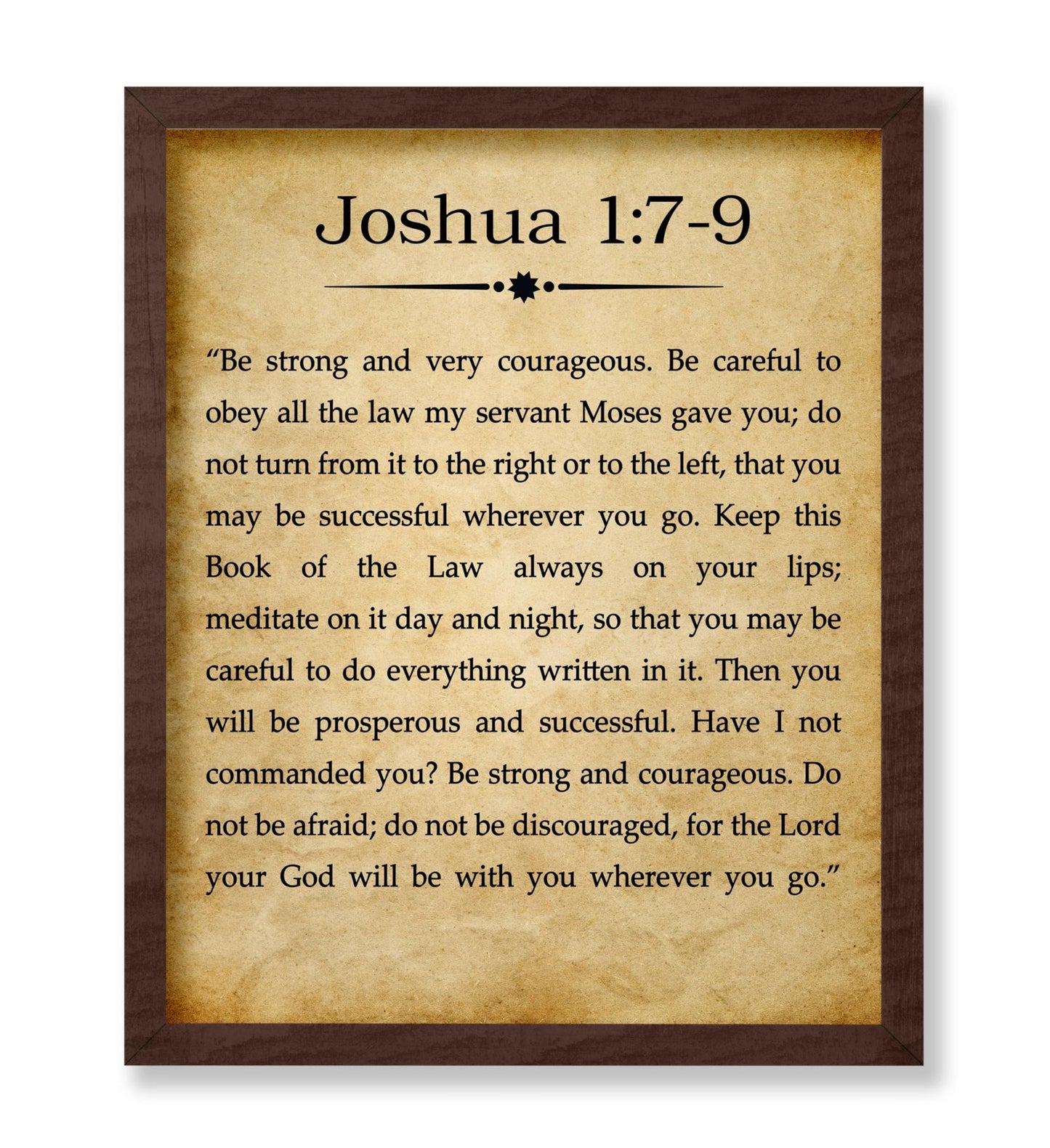 Joshua 1:7-9