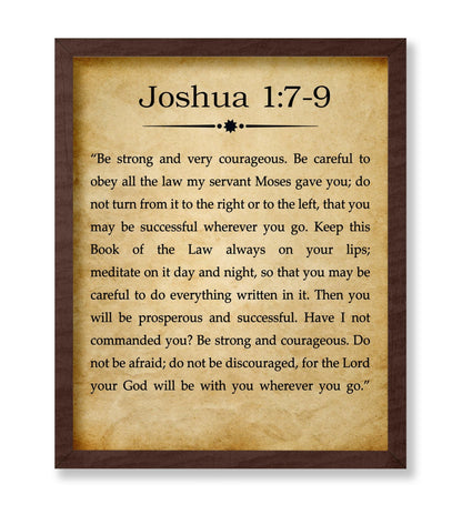 Joshua 1:7-9