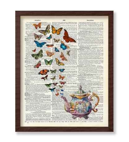 Teapot and Butterflies