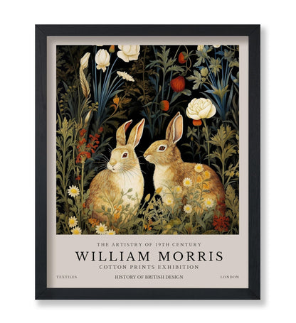 William Morris - Rabbit Couple