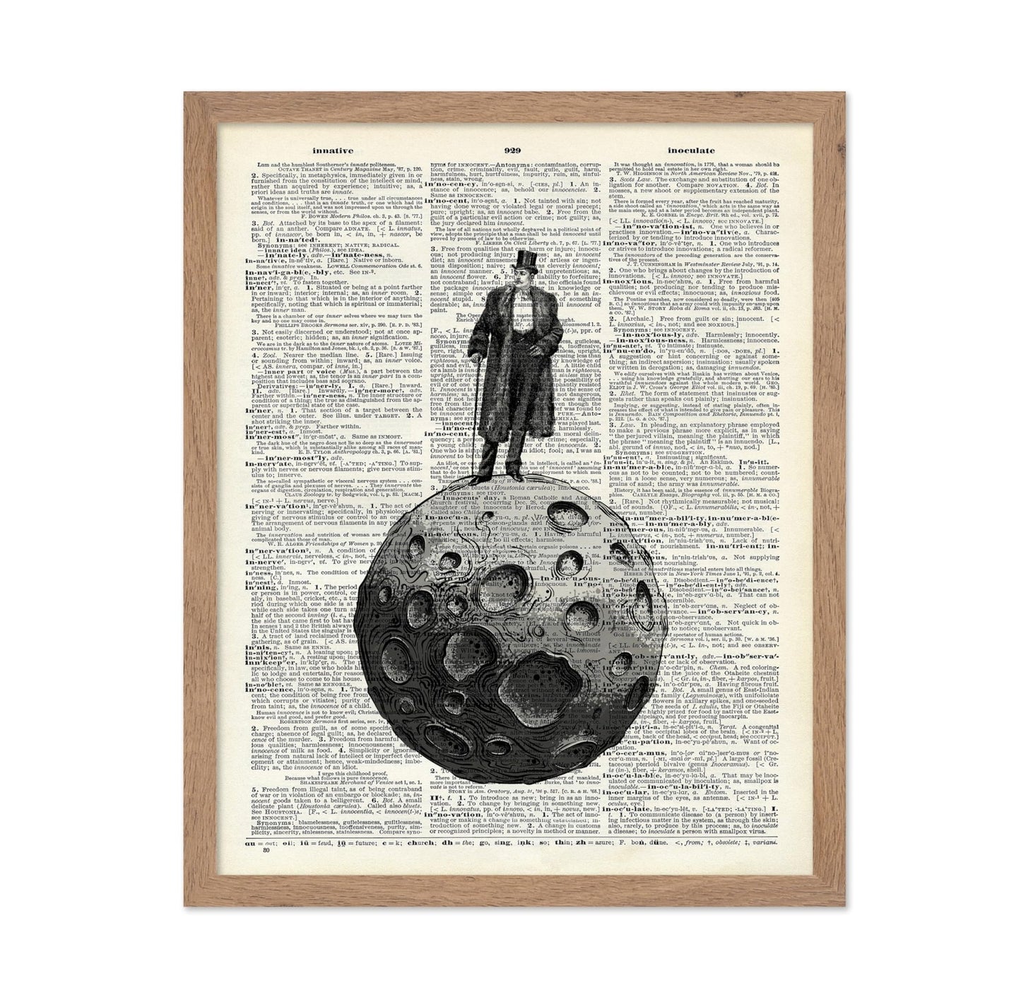 Victorian Man on The Moon