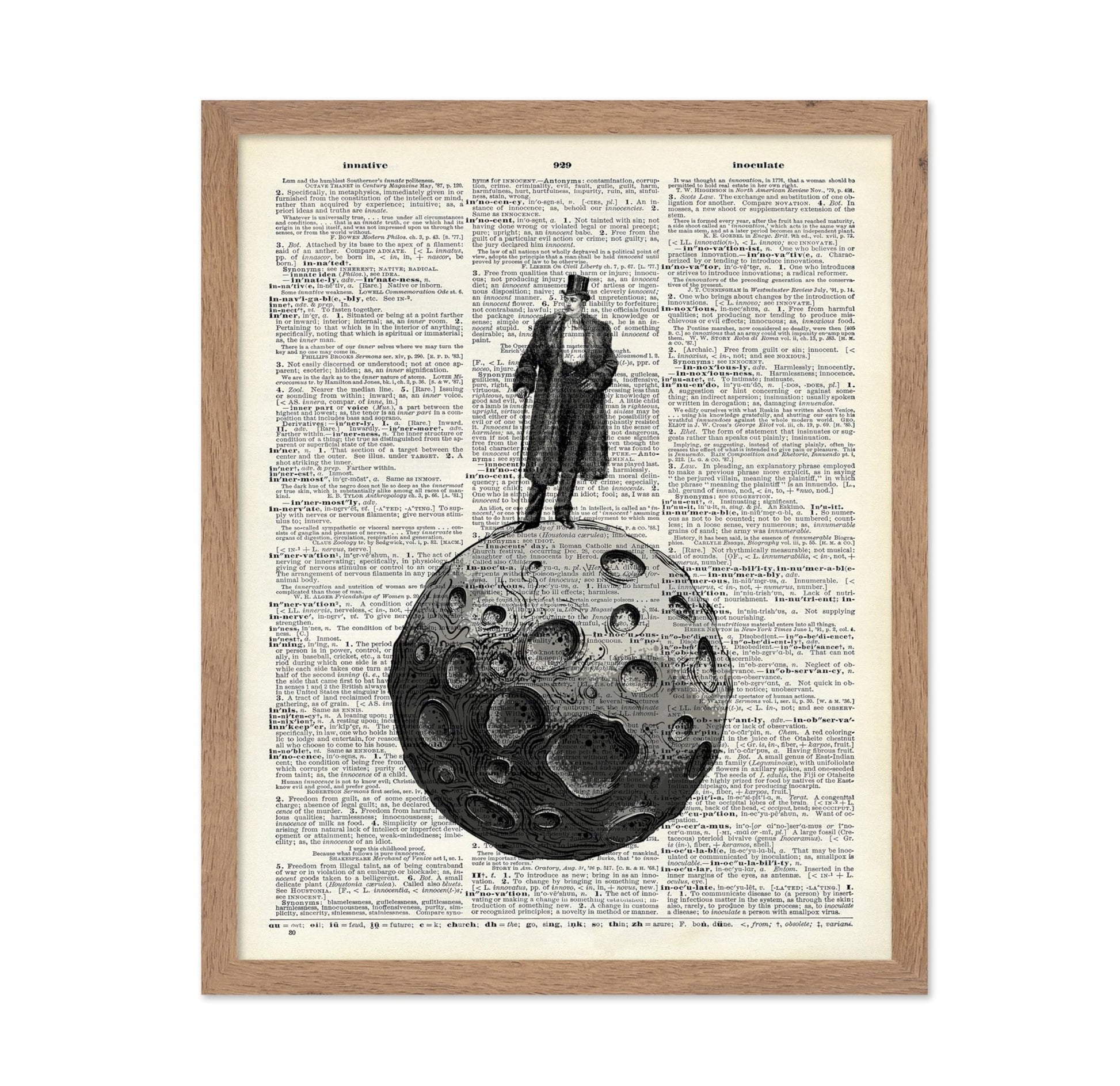 Victorian Man on The Moon