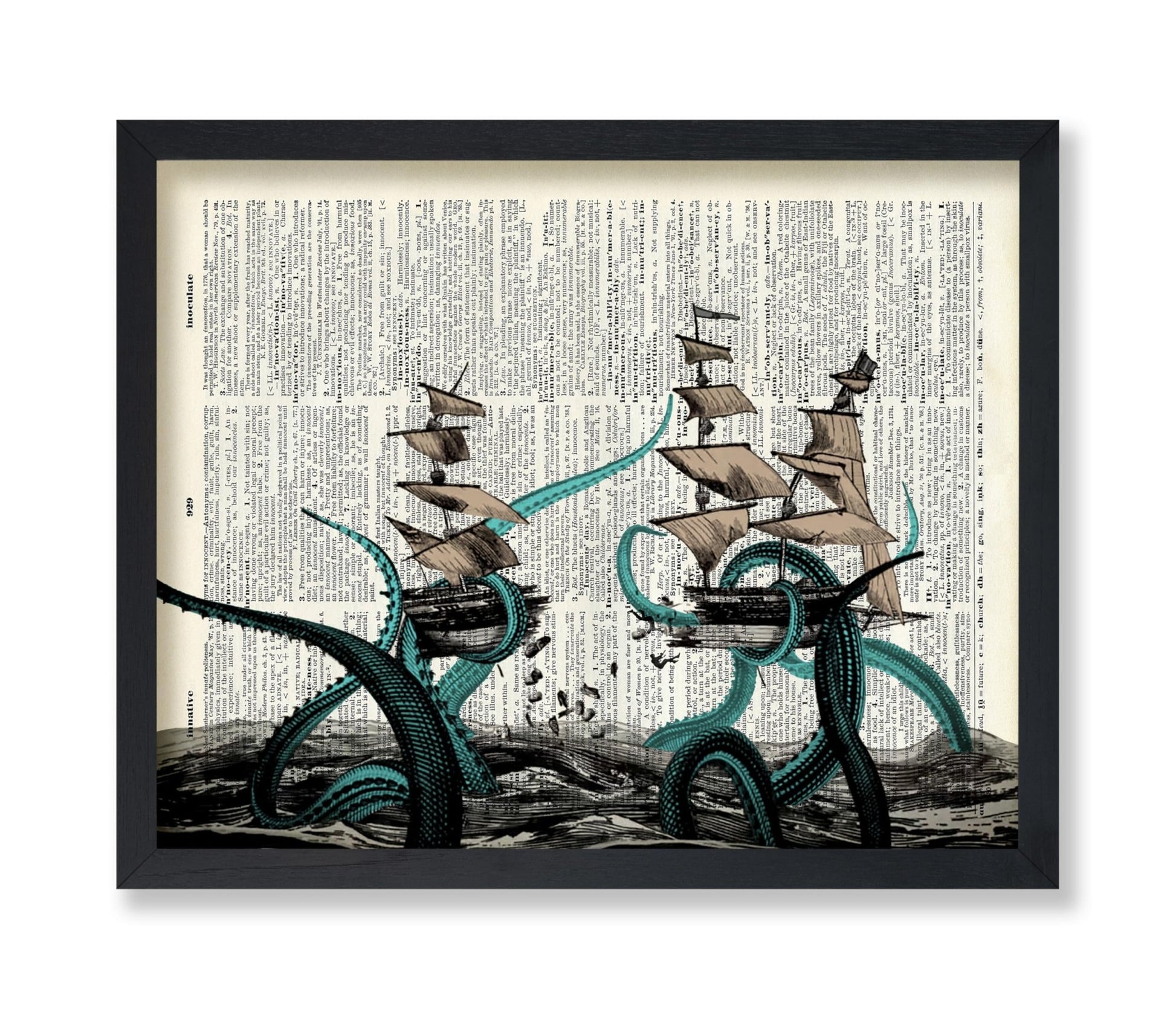 Octopus Breaking Ship No1
