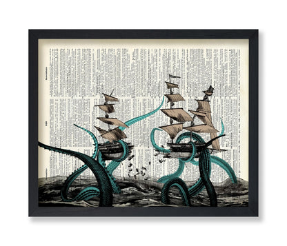 Octopus Breaking Ship No1