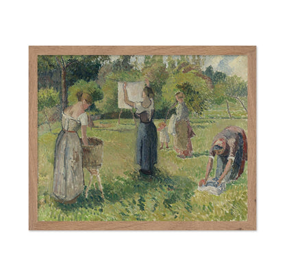 Camille Pissarro - Les Laveuses a Eragny