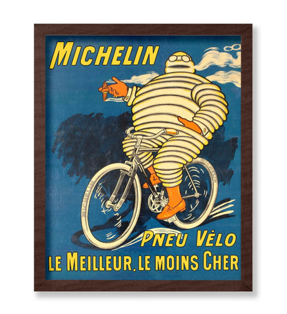 Tire Man on Bicycle