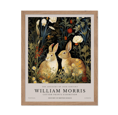 William Morris - Rabbit Couple