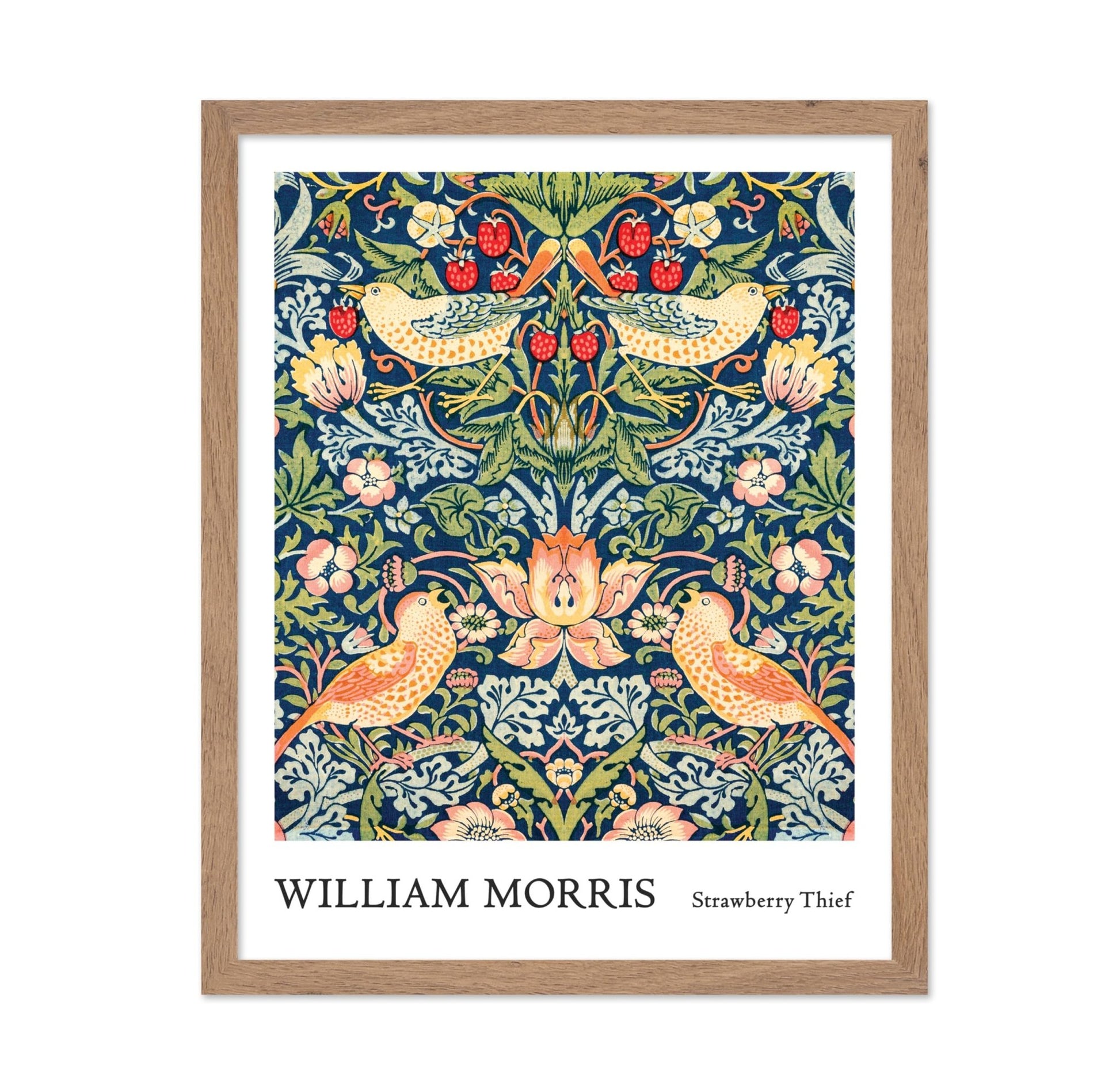 William Morris - Strawberry Thief No8